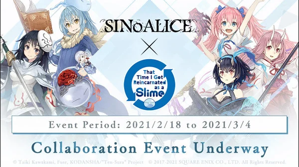 Photo of Game SINoALICE Akan Berkollaborasi Dengan Anime Tensei shitara Slime Datta Ken